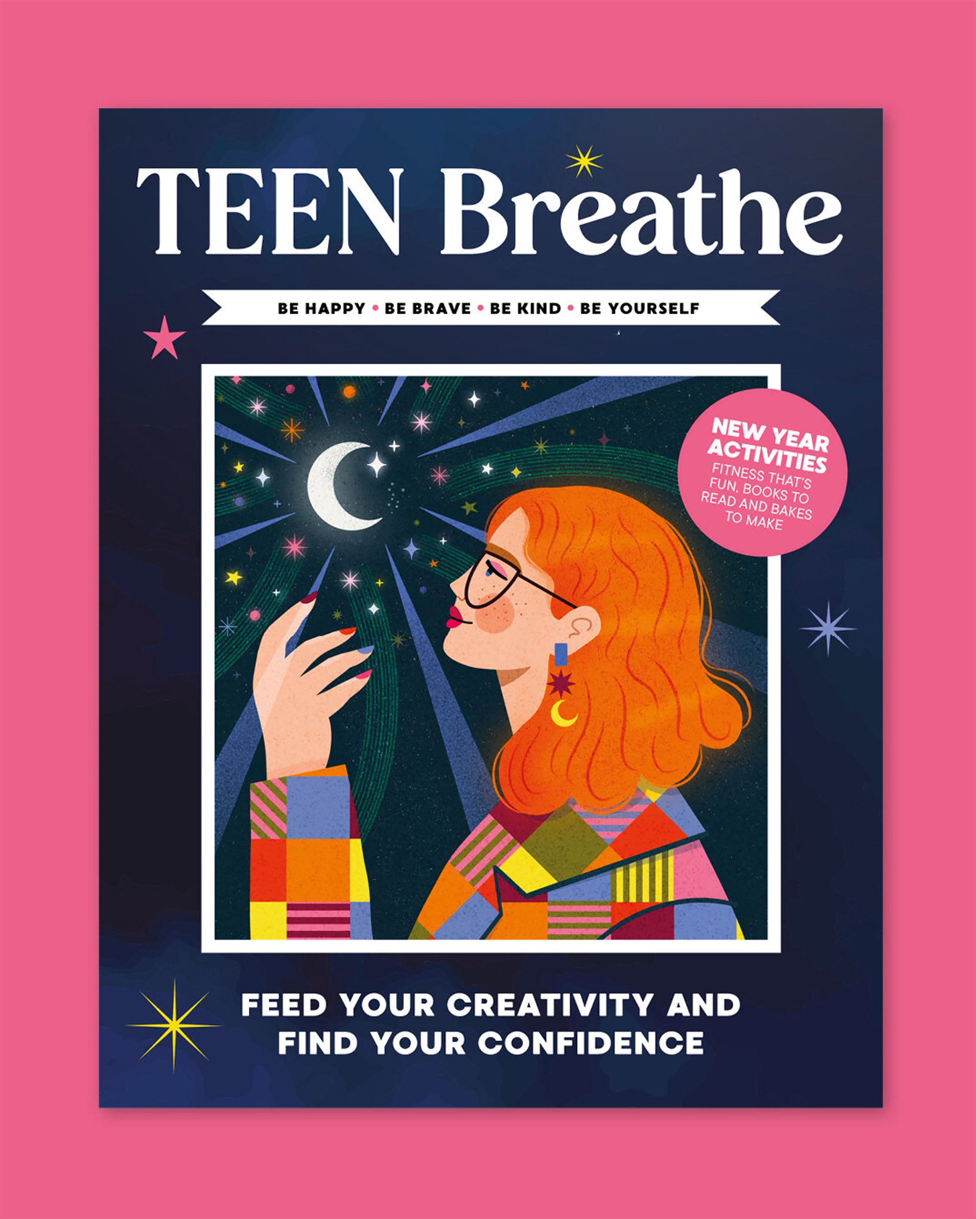 Magazine cover for Teen Breathe