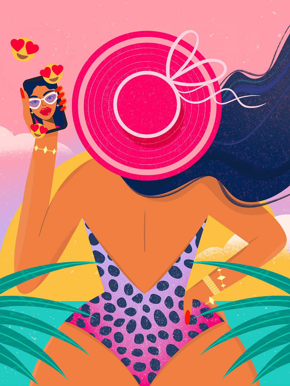 Beach month challenge, joined as host with other artists