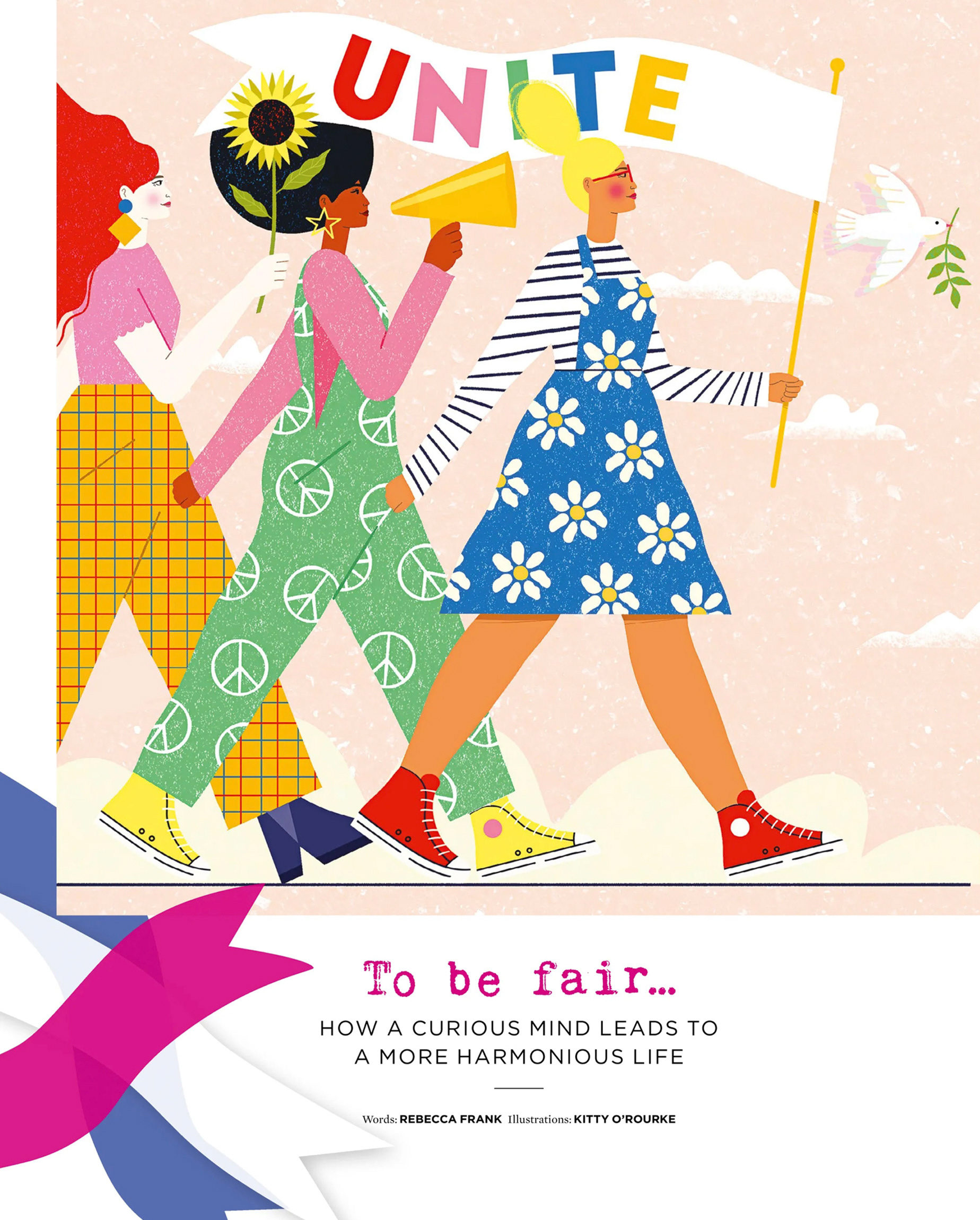 Simple Things magazine editorial illustration