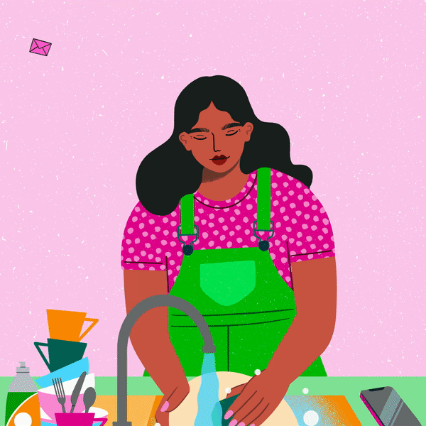 Illustration series for  Supenus Qelbree Pharmaceutical. Snapchat animations. Aimed at young adults with a ADHD diagnosis.. Animation by Kevin Francis @thelittlewildones