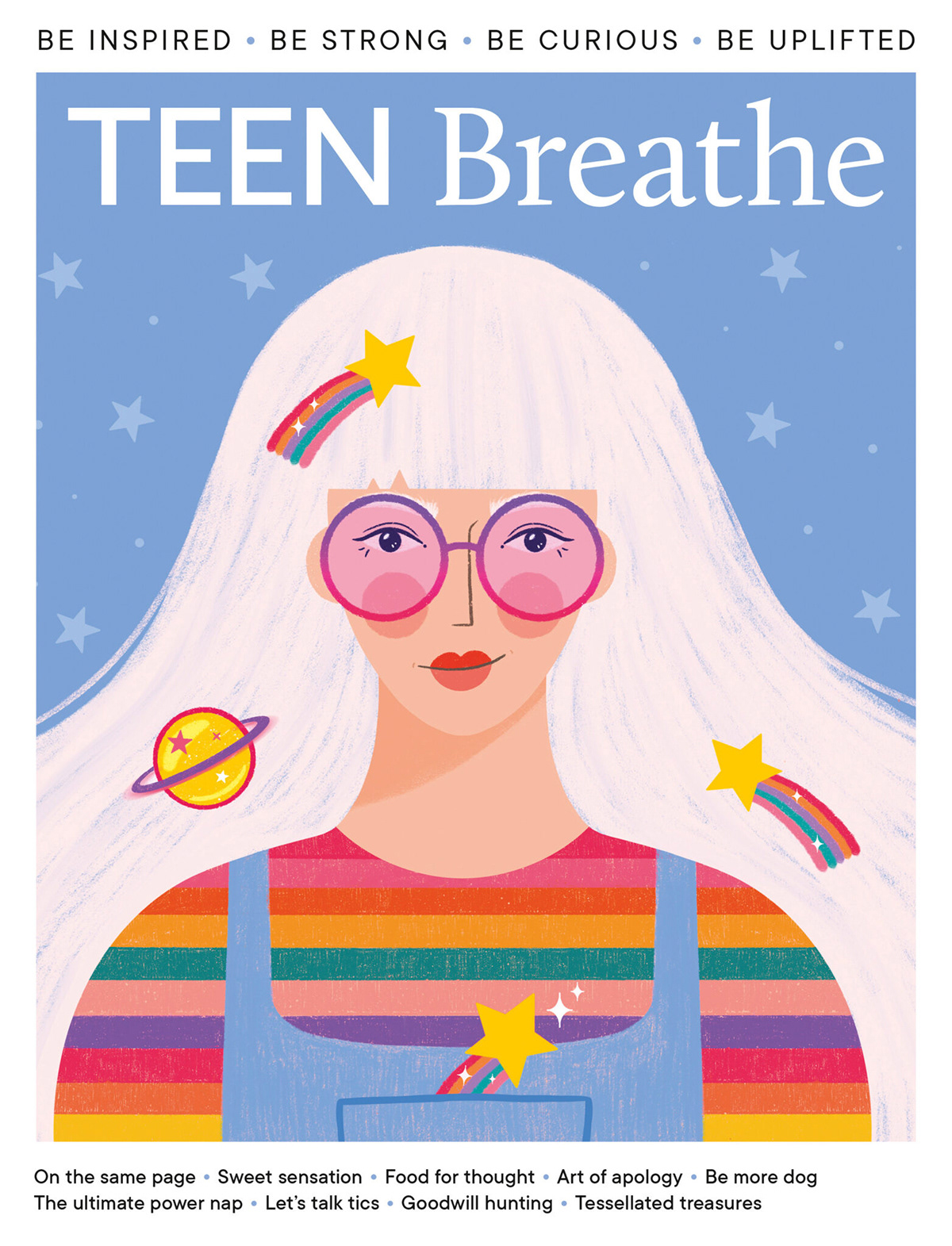 Magazine cover for Teen Breathe