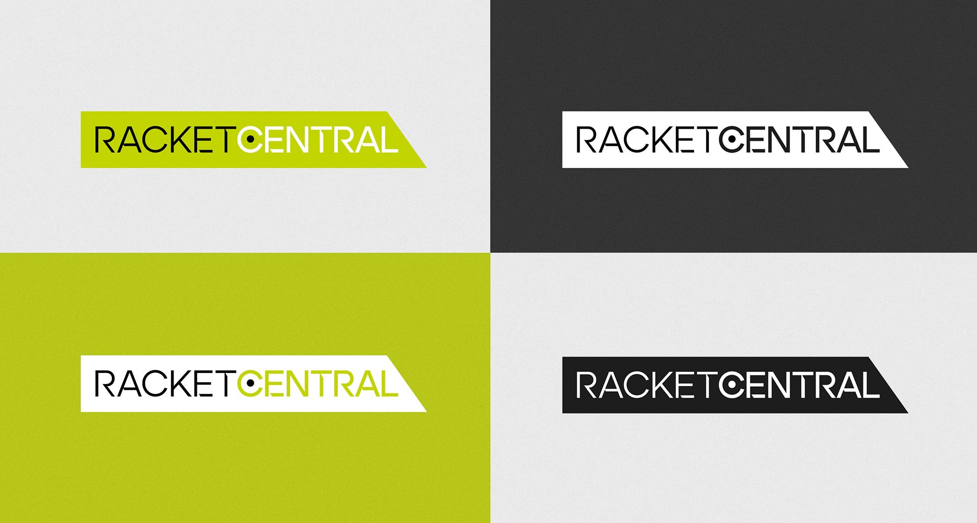 Racketcentral, Estudio de Diseño Badagnani, Buenos Aires, Branding, Manual de marca
