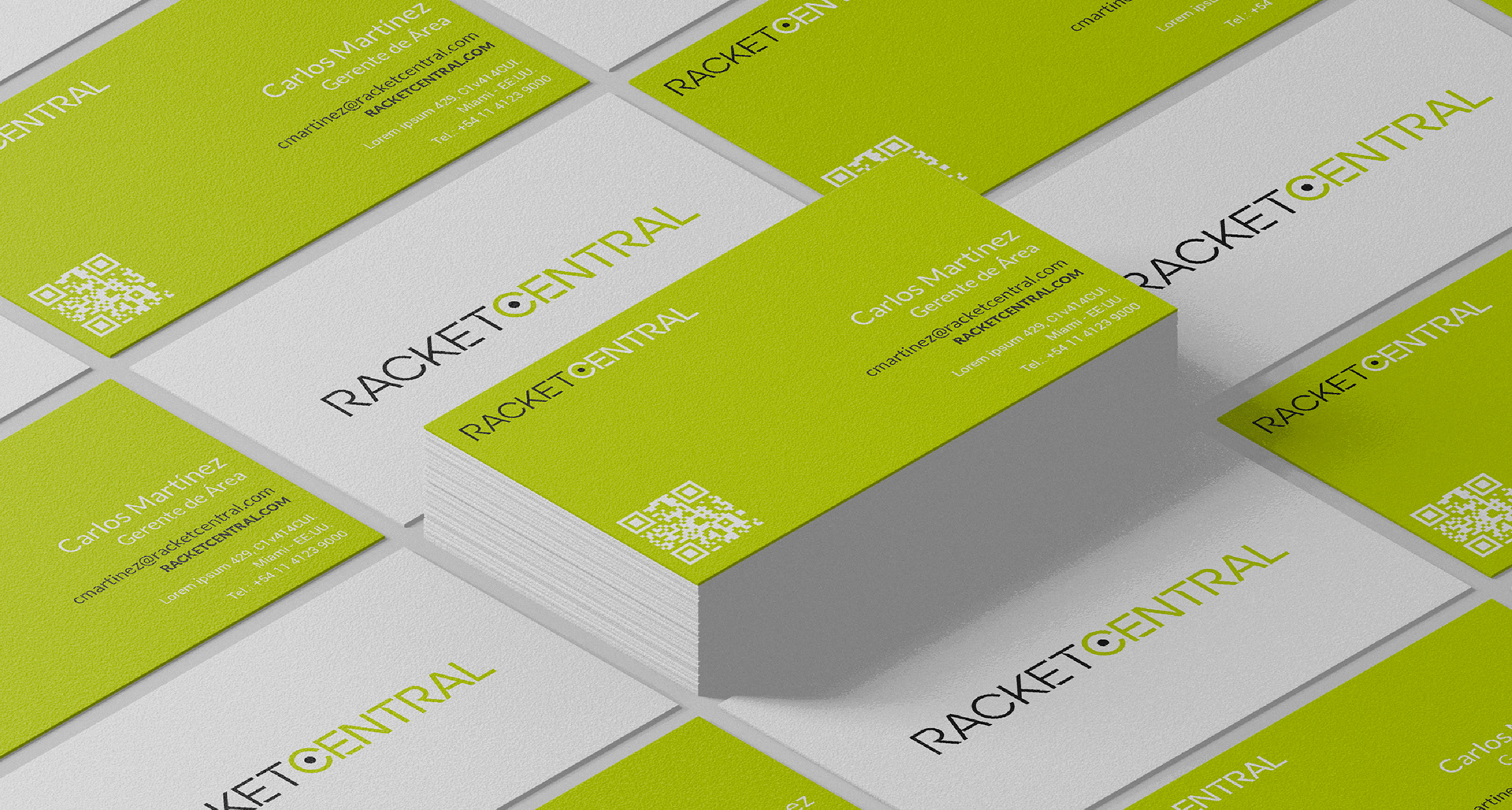 Racketcentral, Estudio de Diseño Badagnani, Buenos Aires, Branding, Manual de marca