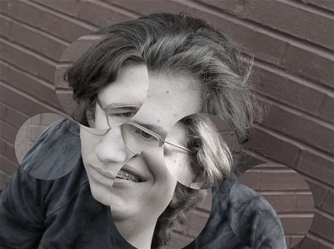Mia Szymczyk, Lakewood High School, Grade 11, Charlie Collage, Digital Art, Educator: Annie McQuay, Silver Key