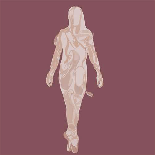 Ava Beredo, Hathaway Brown School, Grade 12, Who Am I Without Dance? , Digital Art, Educator: Shelly Ahern, Honorable Mention
