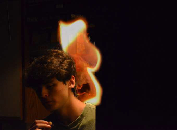Anna Adamic, Notre Dame Cathedral Latin School, Grade 11, Set Aflame, Photography, Educator: George Yaniga, Honorable Mention