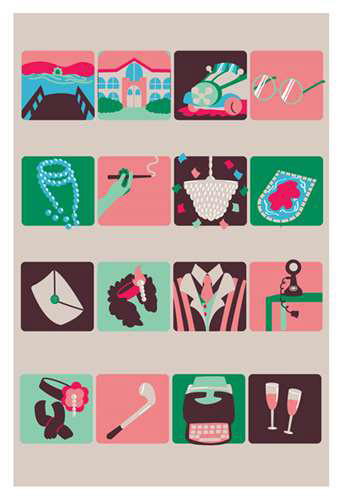 Mia Szymczyk, Lakewood High School, Grade 11, Great Gatsby Icons, Digital Art, Educator: Annie McQuay, Honorable Mention