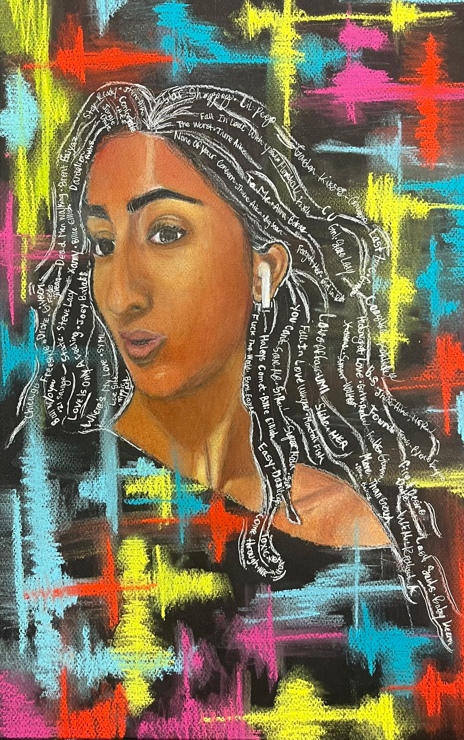 Arushi Darji, Mentor High School, Grade 11, Arushi, Drawing & Illustration, Educator: Michelle Kane, Silver Key
