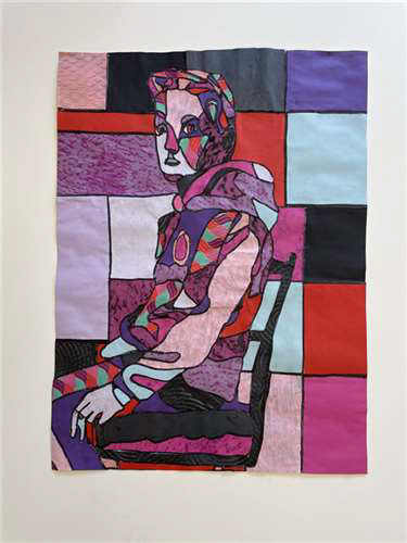 Maria Shrefler, Incarnate Word Academy, Grade 8, In Full Color, Mixed Media, Educator: Claire Kovacs, Honorable Mention