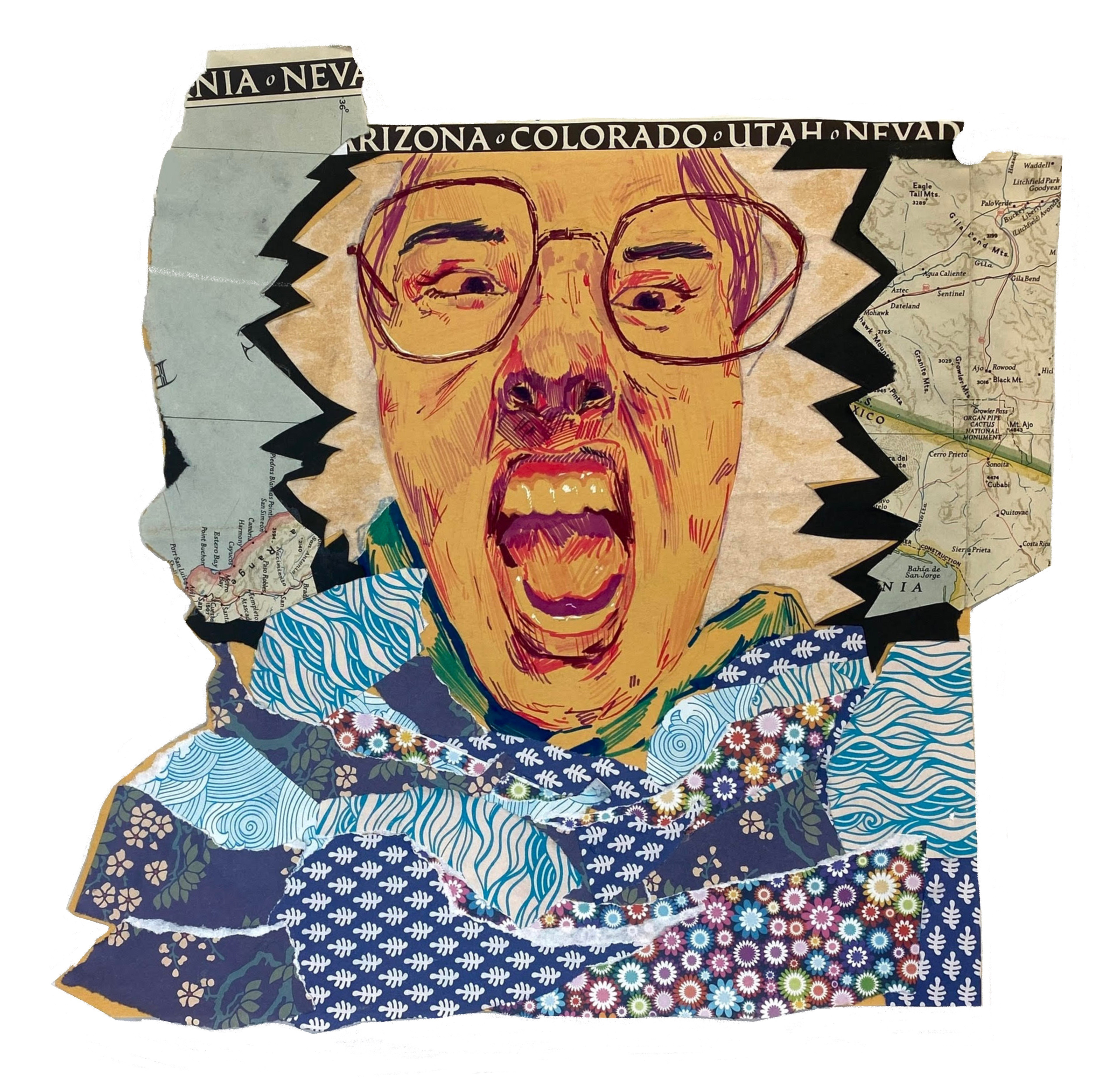 Samantha HoltzChagrin Falls High School,11th,I'm At Peace,Mixed Media,Jill Eisert,Gold Key