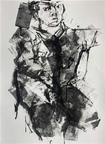 Sean O'Neill, St. Ignatius High School, Grade 11, untitled, Drawing & Illustration, Educator: Julianna Burrows, Silver Key