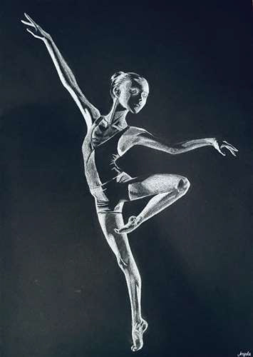 Angela Shang, Hawken School, Grade 12, Pain & Euphoria, Drawing & Illustration, Educator: Anne Kmieck, Honorable Mention