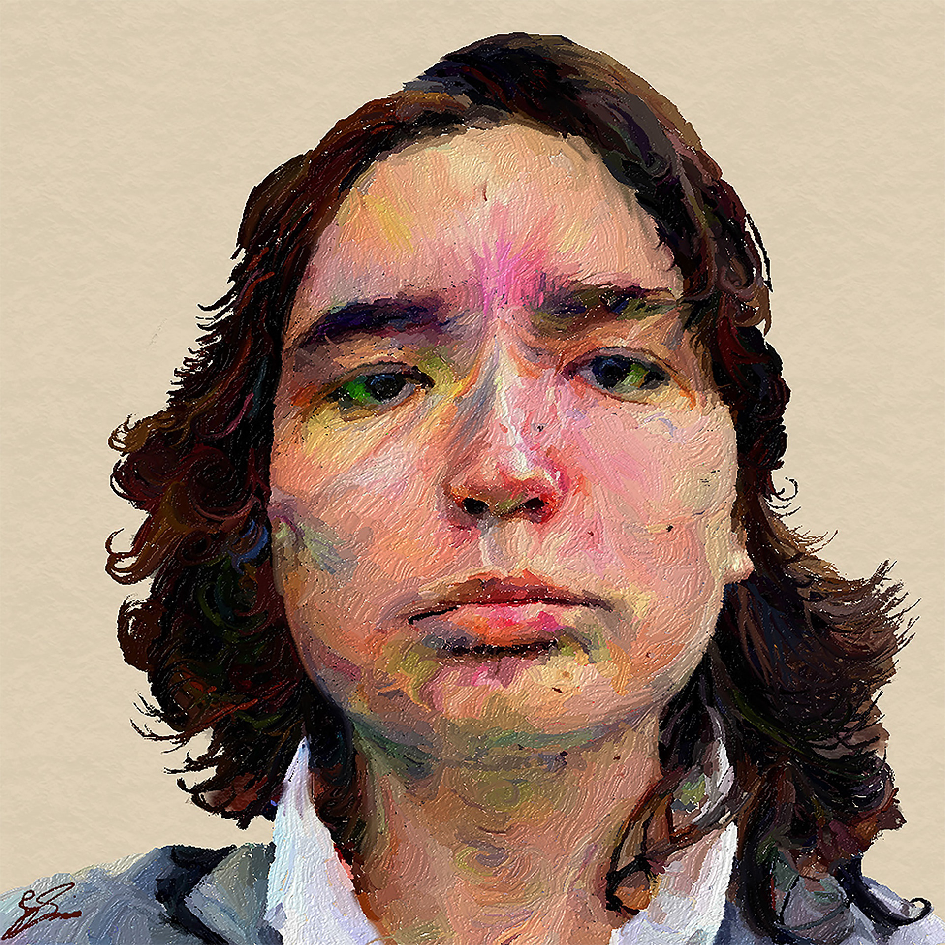 Jay Lewis,University School - Hunting Valley Campus,12th,Self-Portrait,Digital Art,Enrique Delamata, Gold Key