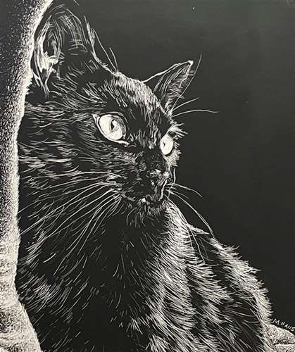 Martin Hausler, Bay Village High School,Midnight,Drawing & Illustration,Grace Outcalt, Gold Key