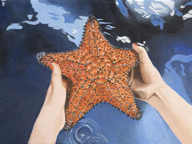 Emilia Ullom,Bay Village High School,12th,Bahama Star,PaintingGrace Outcalt, Gold Key
