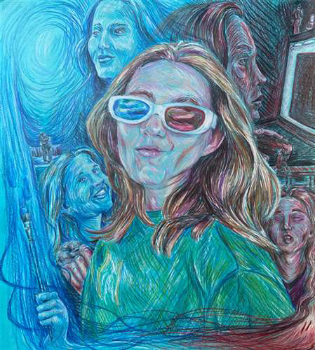 Ryan Hill, Chagrin Falls high School, Grade 12, Living in 3D, Drawing & Illustration, Educator: Jill Eisert, Honorable Mention