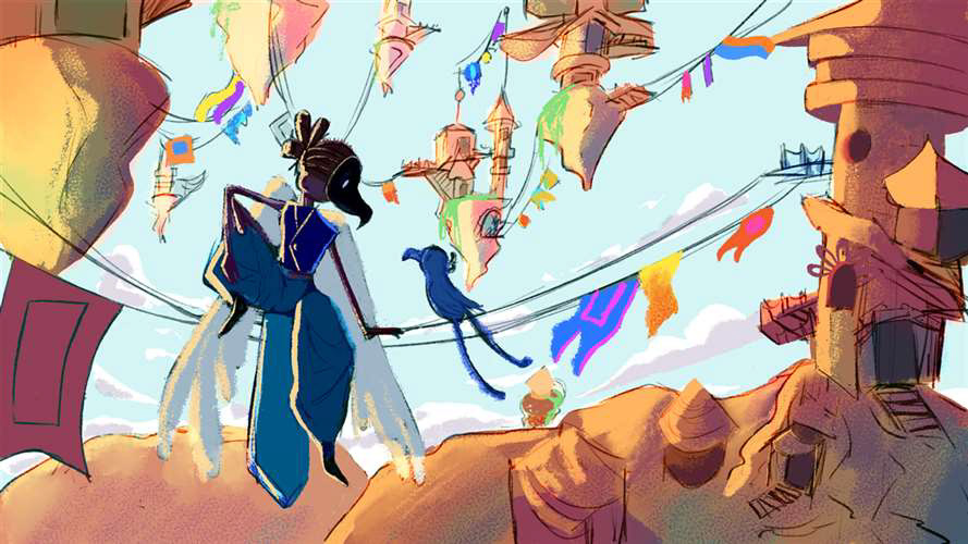 Ingrid Christina Tekieli,Hathaway Brown School,12th,Above the Skyline,Digital Art,Shelly Ahern, Gold Key
