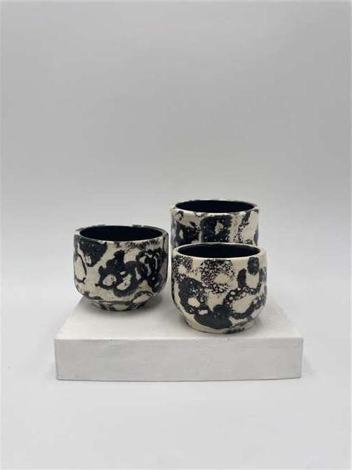 Abby Preston, Laurel School, Grade 12, Noir et Blanc, Ceramics & Glass, Educator: Catherine Butler, Silver Key
