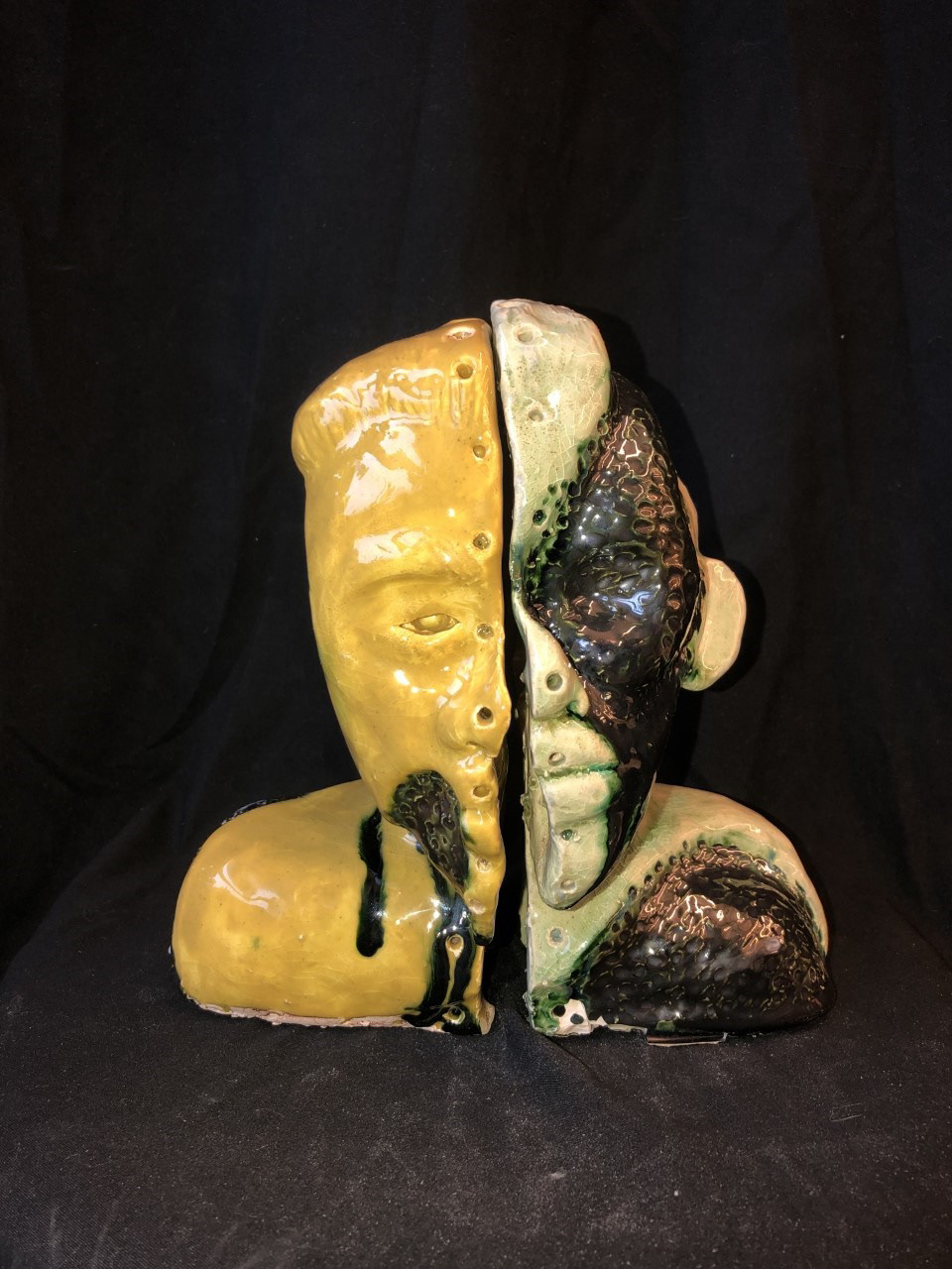 Damyala Banda,Cleveland School of the Arts,10th,Two-faced,Ceramics & Glass,Michelle Brickner,Gold Key
