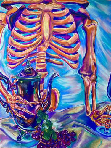 Katelyn Torres, Kenston High School, Grade 12, Elixir of Life, Drawing & Illustration, Educator: Andie Quinn, Honorable Mention