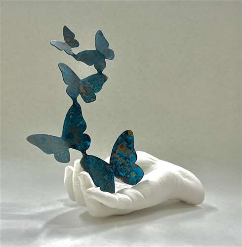 Emilia Gulley, Bay Village High School, Grade 12, Hope for the Future, Sculpture, Educator: Thomas Schemrich, Silver Key