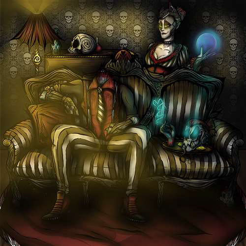 Lexie Baur, Euclid City High School, Grade 12, HOUSE OF A HUNDRED CORPSES, Digital Art, Educator: Edith Mellen, Honorable Mention