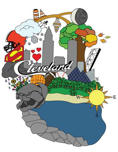Aaron Markham, Lakewood High School, Grade 12, Cleveland Pride, Digital Art, Educator: Annie McQuay, Honorable Mention