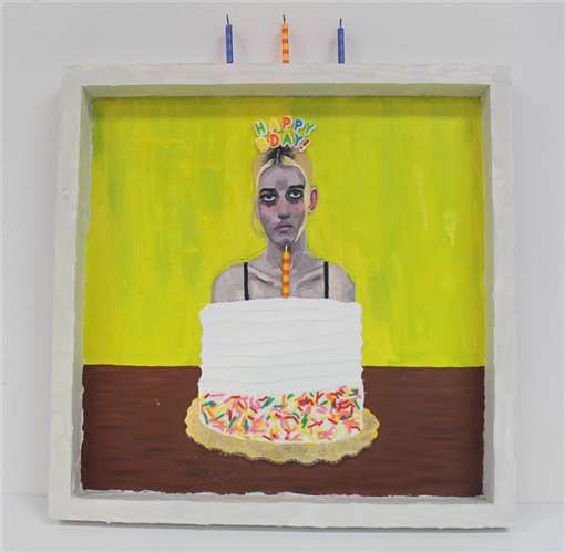 Ida FitzGordon, Shaker Heights High School, Grade 12, Happy Birthday!, Mixed Media, Educator: Karen Mehling-Howson, Honorable Mention