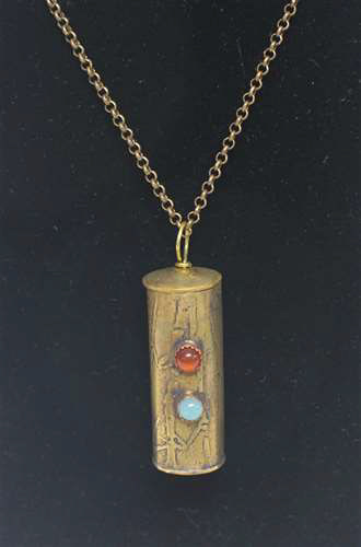 Taylor Belcher, Shaker Heights High School, Grade 12, Bullet of Nature, Jewelry, Educator: Karen Mehling-Howson, Silver Key