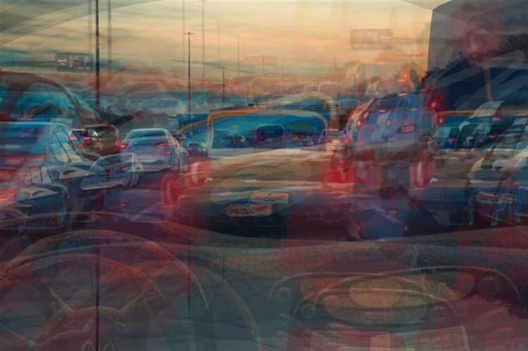 Helen Wilmer, Westlake High School, Grade 11, Long Drive Home, Digital Art, Educator: Will Wilson, Silver Key