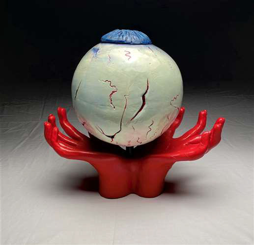Leilani Davis, North Olmsted High School, Grade 12, The Optometrist, Ceramics & Glass, Educator: Jason Duly, Silver Key