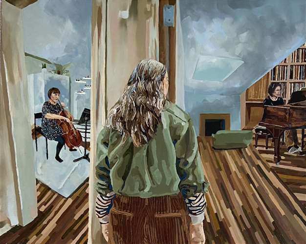 Emma Schoeffler, Beaumont School, Grade 12, Home, Painting, Educator: Kristen LoPresti, Silver Key