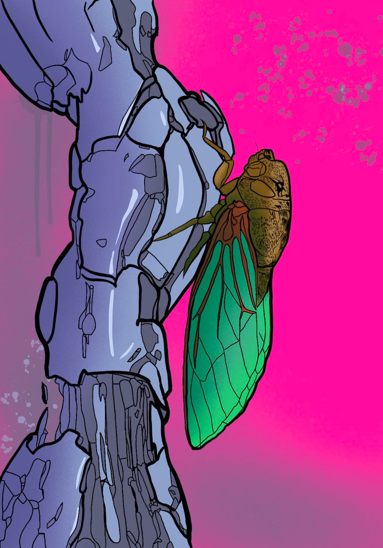 David Yang, Gilmour Academy, Grade 12, Bug, Digital Art, Educator: Susan Southard, Silver Key