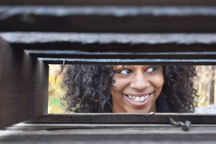 Alexis Derow, Brush High School, Grade 12, Peekaboo, Photography, Educator: Melissa Conrad, Honorable Mention