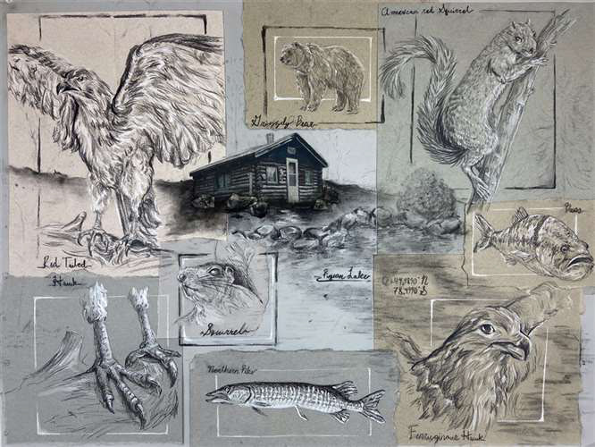 Ryan Hill, Chagrin Falls High School, Grade 12, Somewhere in Ontario..., Mixed Media, Educator: Jill Eisert, Silver Key