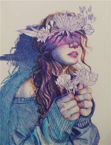 Aria Wei,Solon High School,12th,Lookism,Drawing & Illustration,Jennifer Thompson, Gold Key