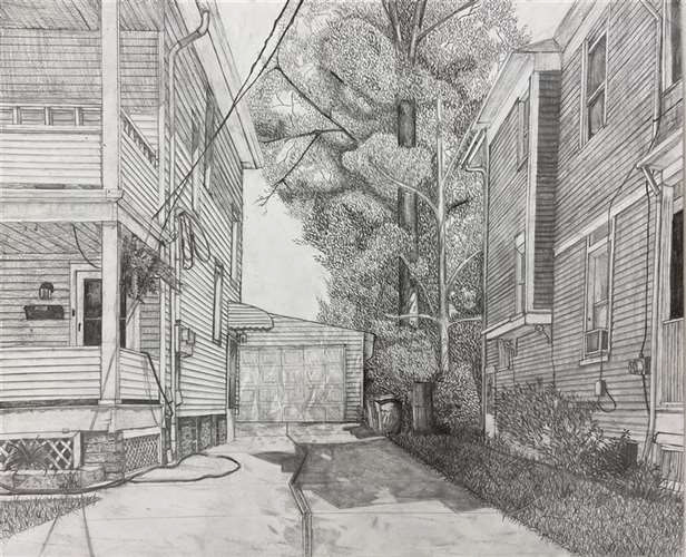 Maggie Lane, Lakewood High School, Grade 11, Summer Days, Drawing & Illustration, Educator: Arline Olear, Silver Key