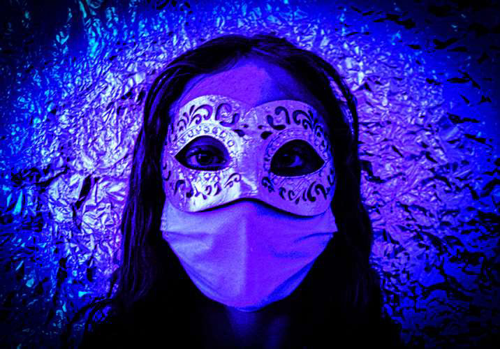 Helena Mayer, Notre Dame Cathedral Latin School, Grade 12, Double Masked, Photography, Educator: George Yaniga, Silver Key