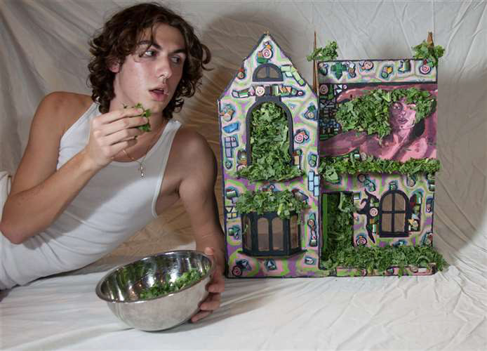 Dominic Dabramo, Padua Franciscan High School, Grade 12, Green House, Mixed Media, Educator: Stefanie Cook, Honorable Mention