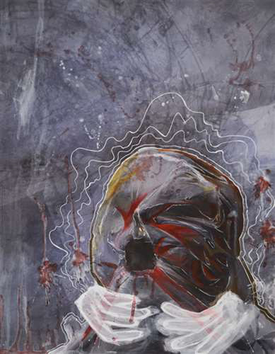 Leila Claypool, Orange High School, Grade 11, Anxious, Digital Art, Educator: Ryan Kerns, Honorable Mention