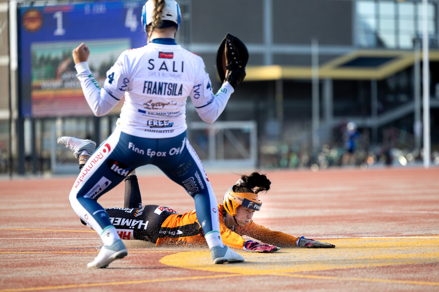 Kirittäret - Fera, Aurora Frantsila ja Viivi Partanen, 17.52024 Hippoksen pesäpallostadion, Jyväskylä - Keskisuomalainen