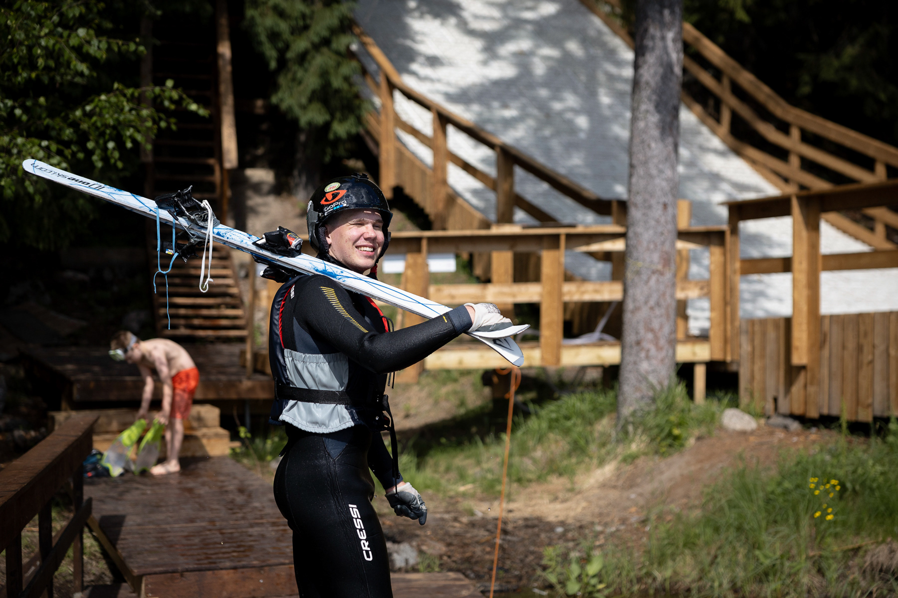 Jyväskylän Freestyleseuran harjoitukset, Rasmus Karjalainen, 7.6.2024 Laajavuori - Keskisuomalainen