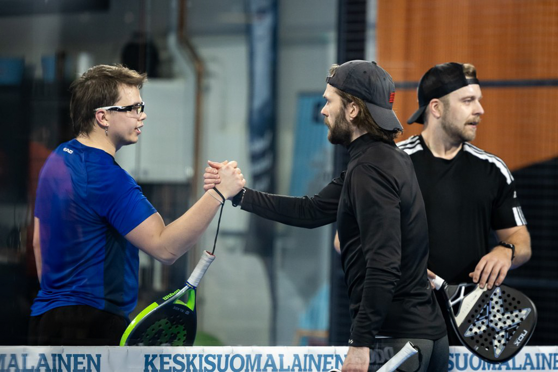 Padel JKL Kansalliset kilpailut, 1.2.2025 Padel Keskisuomalainen - Urheilukuvaaja Iina Kautto