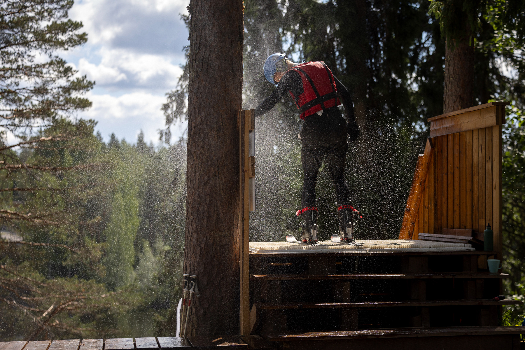 Jyväskylän Freestyleseuran harjoitukset, Elias Lajunen, 7.6.2024 Laajavuori - Keskisuomalainen