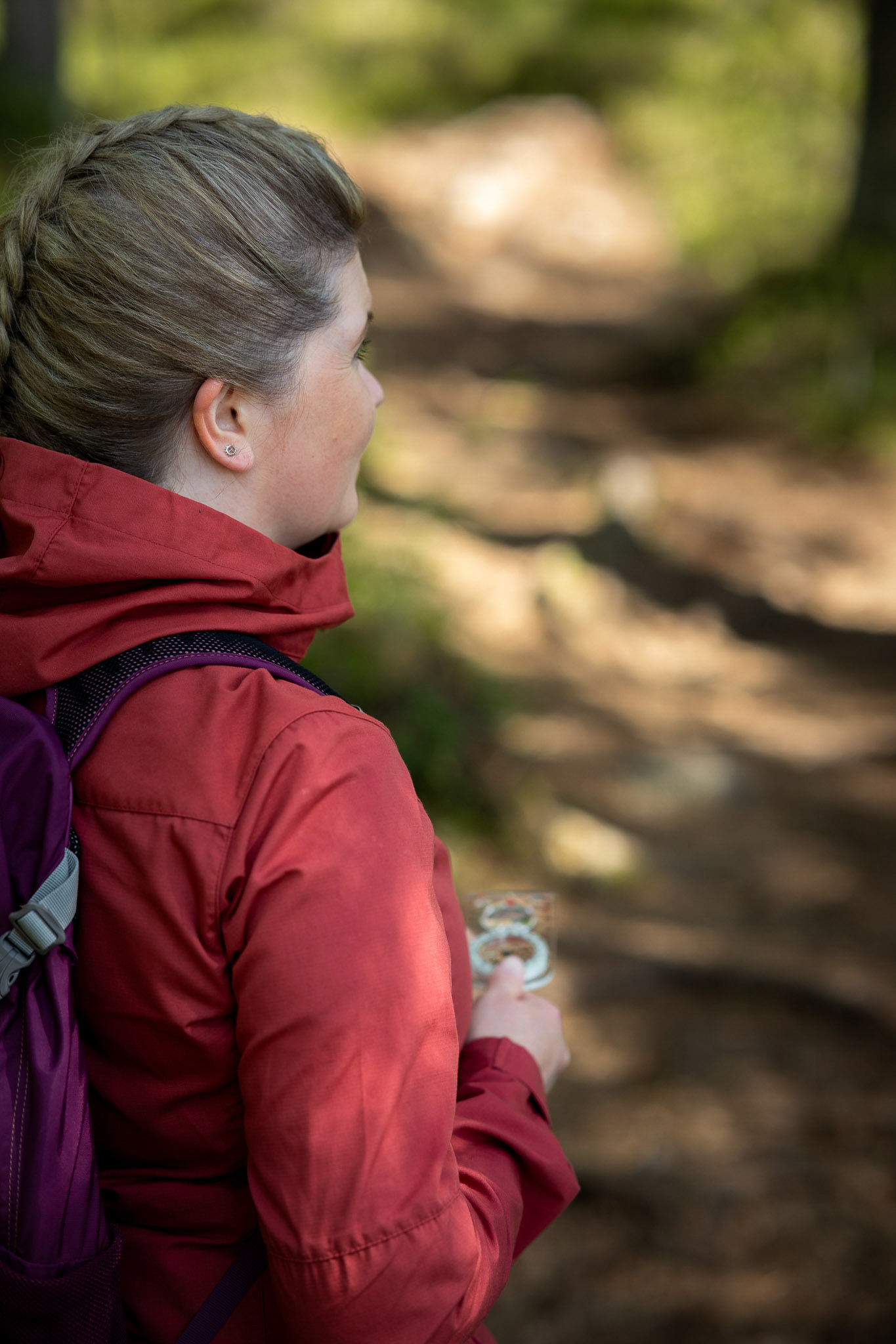 Erä- ja luonto-opas Sanna Eskelinen, Yrityskuvaus, Valokuvaaja Iina Kautto, Jyväskylä