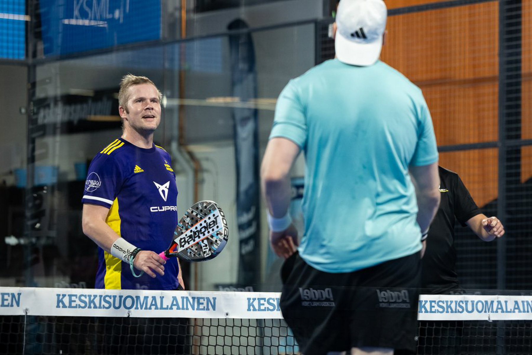Padel JKL Kansalliset kilpailut, 1.2.2025 Padel Keskisuomalainen - Urheilukuvaaja Iina Kautto
