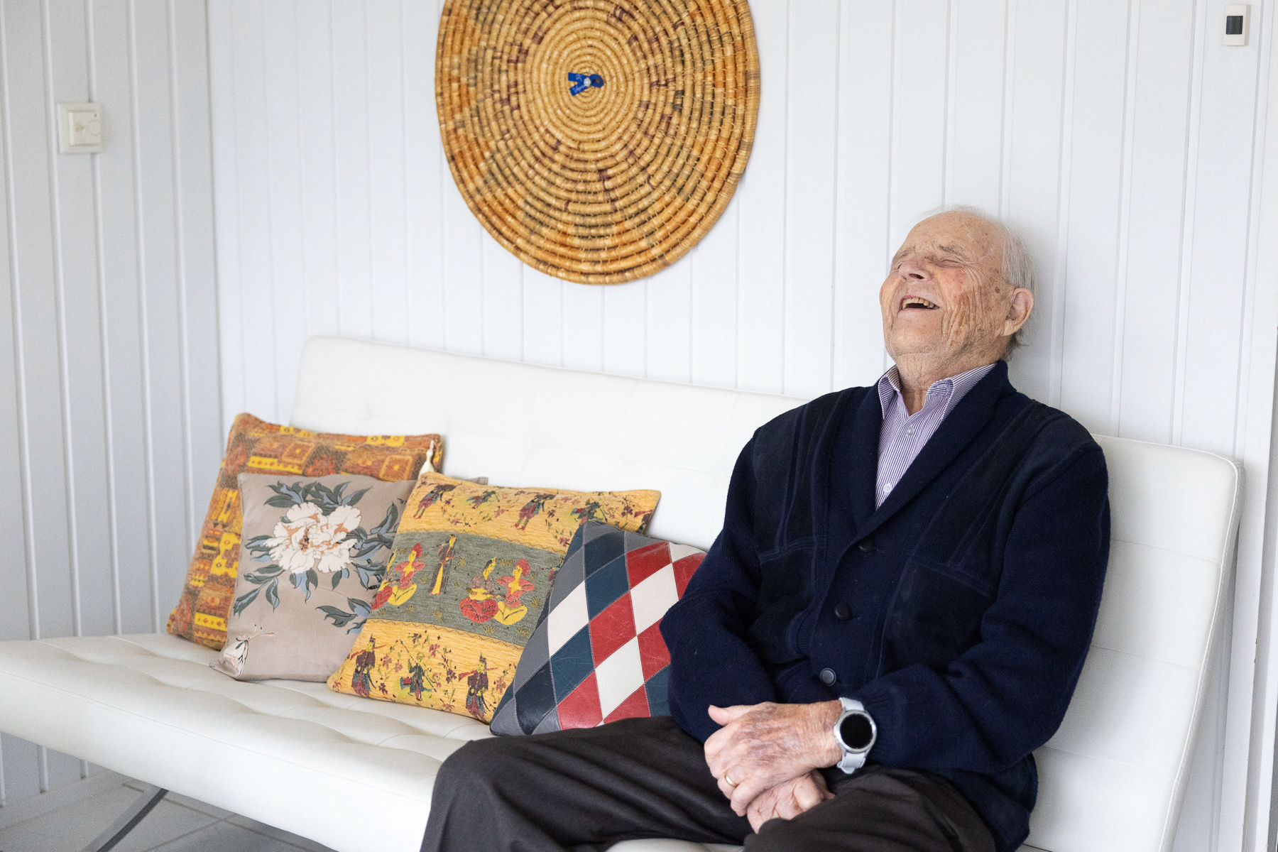 Sotaveteraani Lauri Lehtinen, 1.11.2024 Jyväskylä - Keskisuomalainen