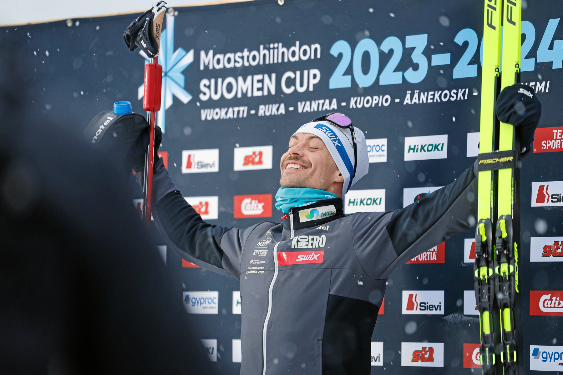 Perttu Hyvärinen, 22.3.2024 Äänekosken SM-hiihdot - Keskisuomalainen