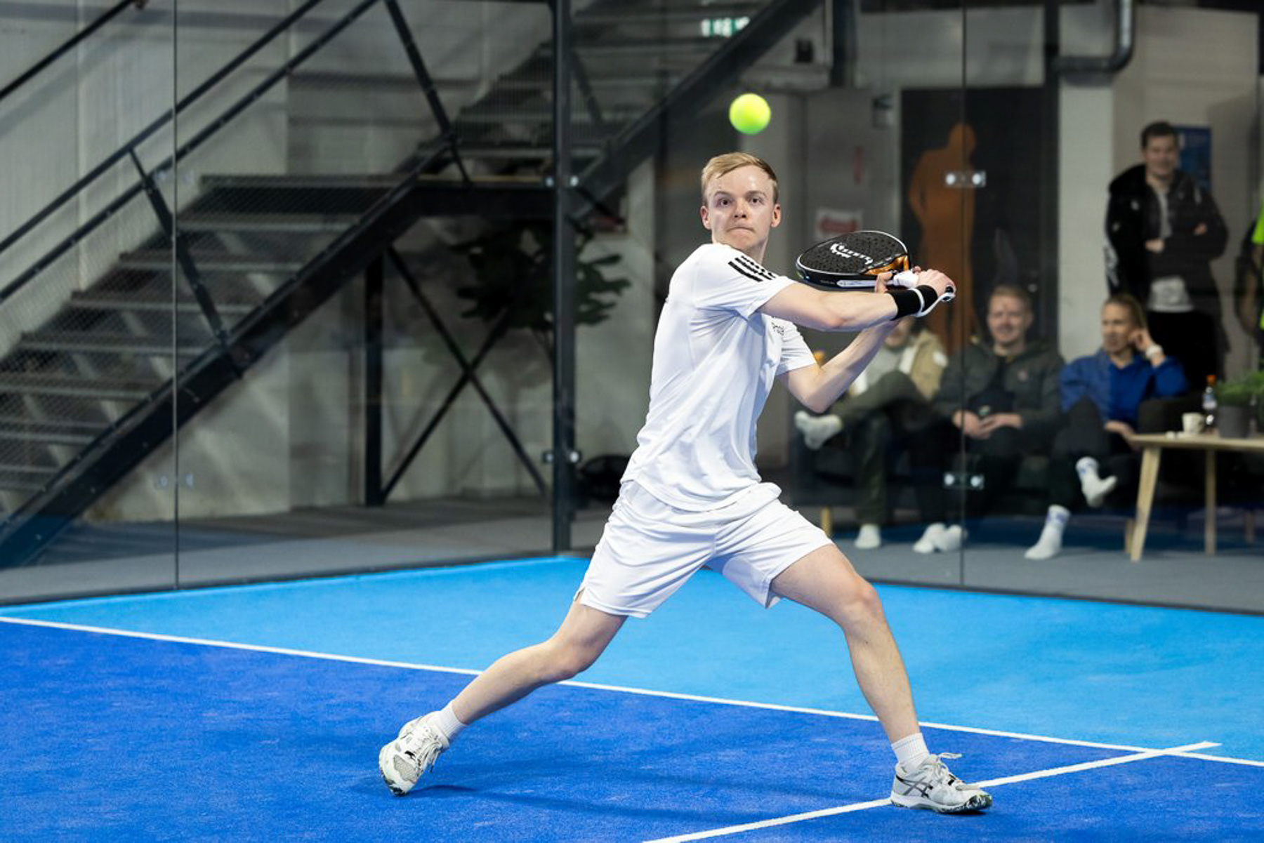 Padel JKL Kansalliset kilpailut, 1.2.2025 Padel Keskisuomalainen - Urheilukuvaaja Iina Kautto