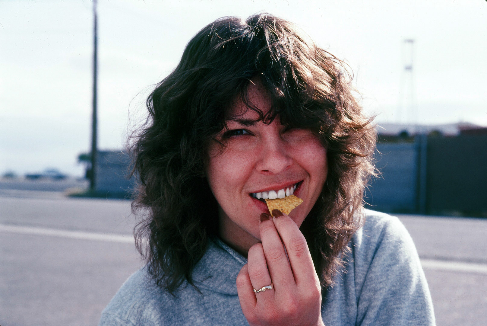 Snack break on the road